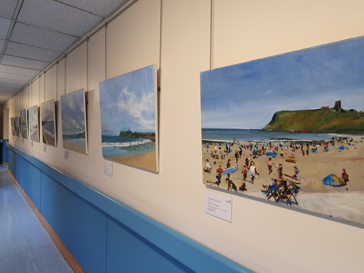Malcolm Ludvigsen, Exhibition of Paintings at Scarborough&nbsp;Hospital
