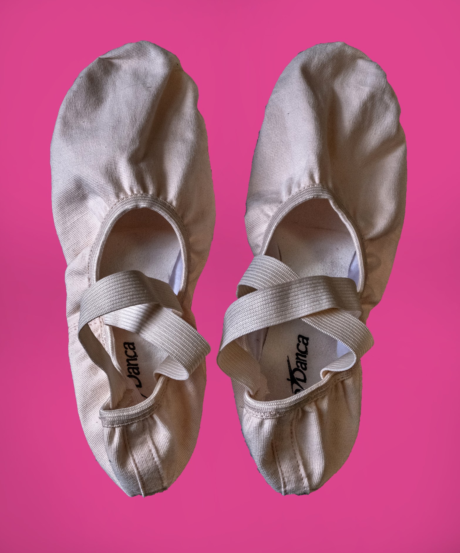 Photograph of ballet shoes